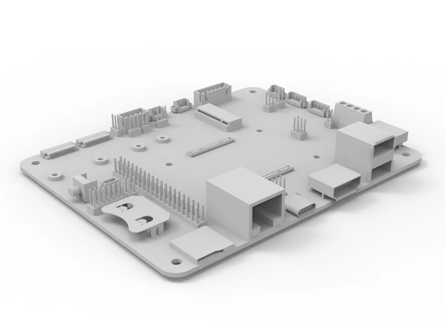 Digital View AI-100 board - 3D image