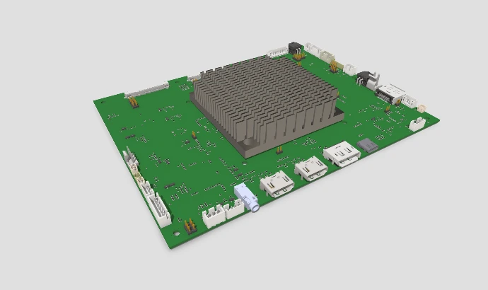 Digital View ALC-7680 STEP file render