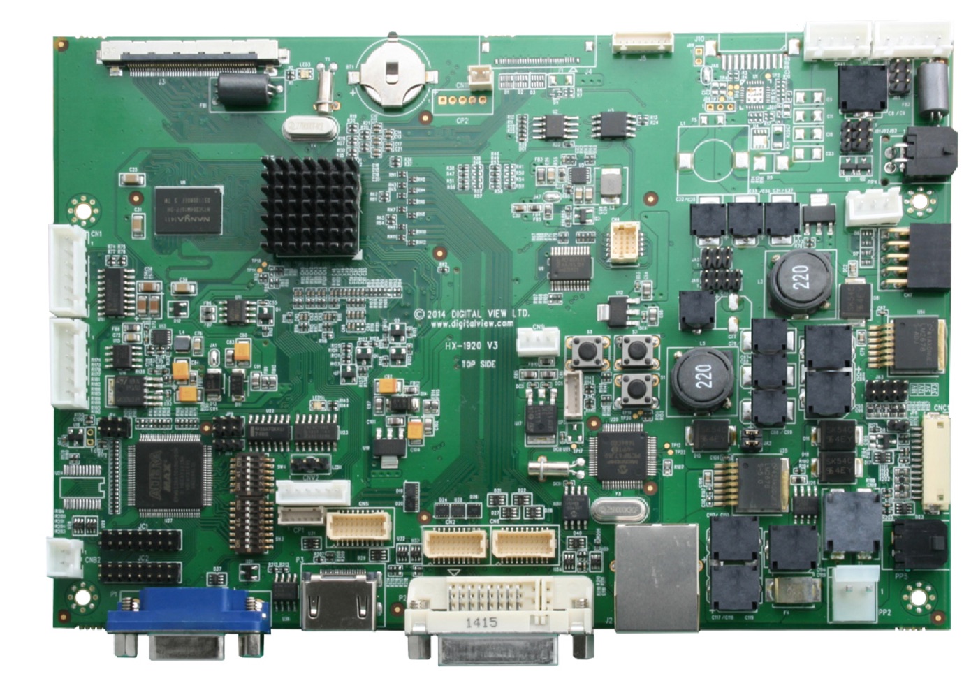 Digital View HX-1920v3 LCD controller board