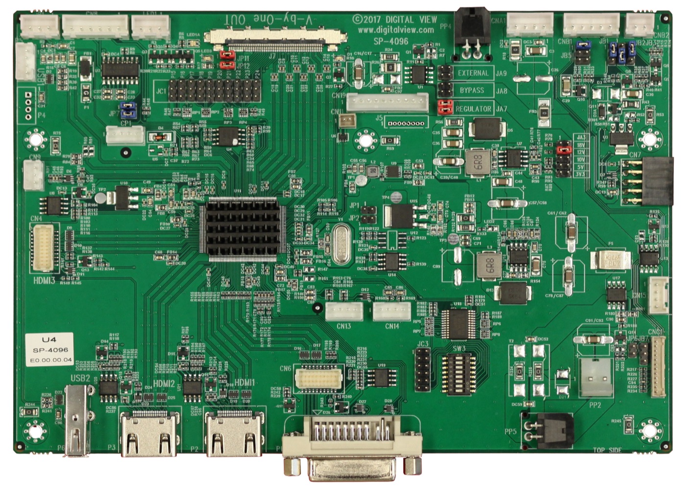 Digital View SP-4096 LCD controller board
