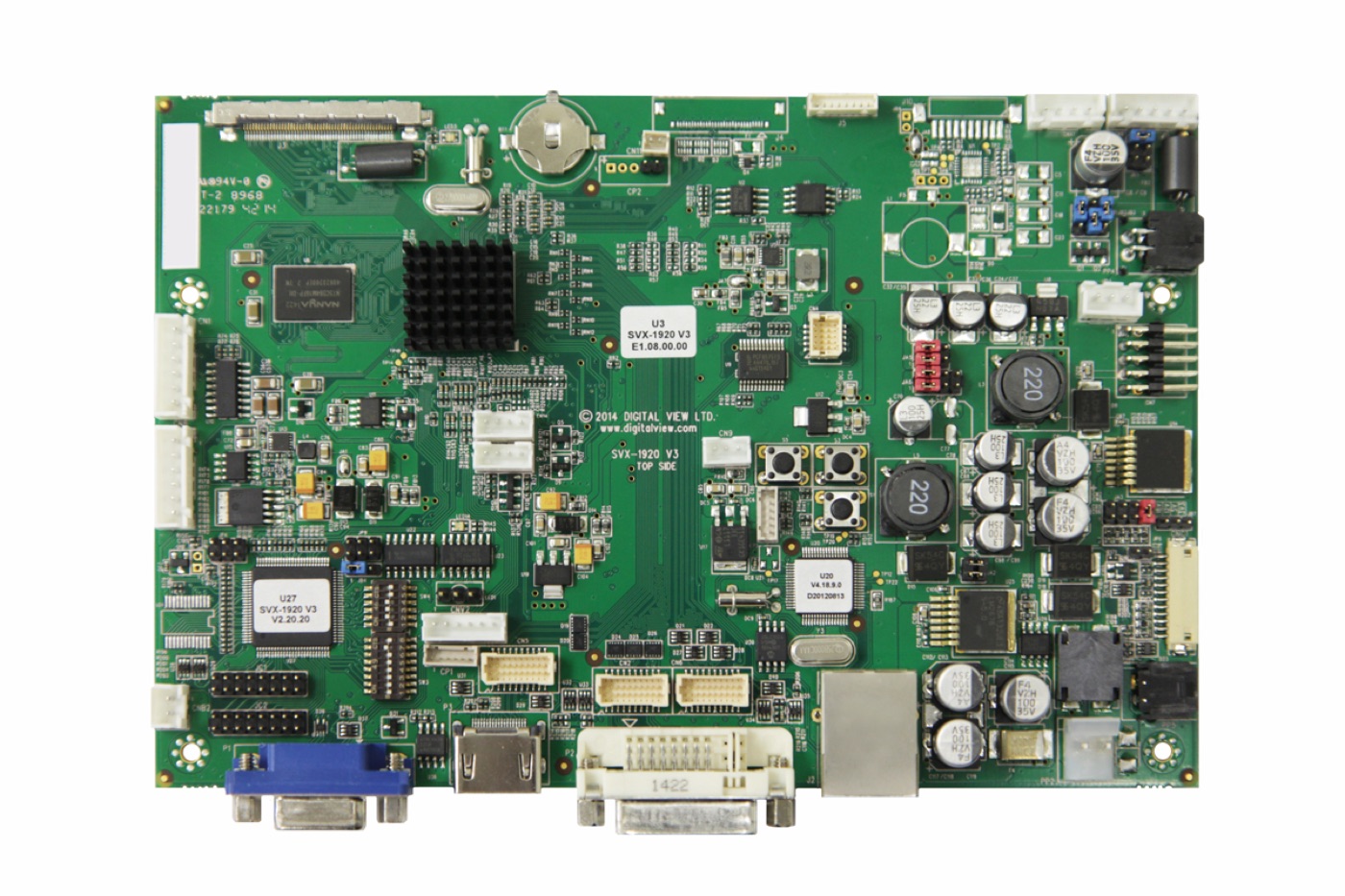 Digital View SVX-1920v3 LCD controller board