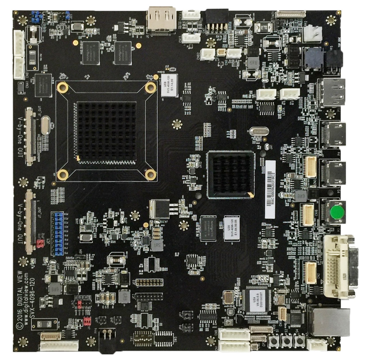 Digital View SVX-4096-120 LCD controller board