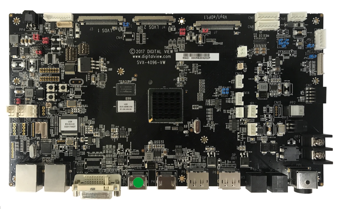 Digital View SVX-4096-VW LCD controller board