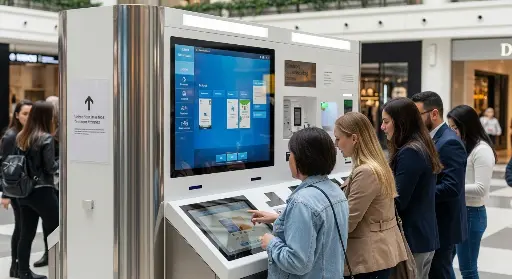 LCD display solutions for kiosk applications